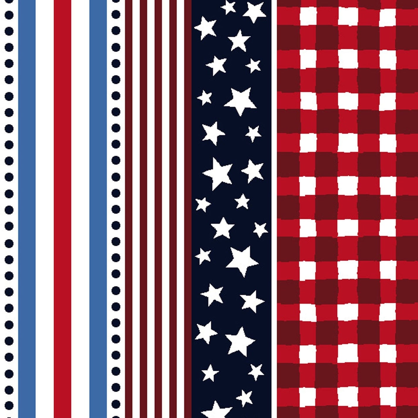 Star Spangled - Forever Stripe Fabric, Freckle and Lollie FLOFLSS-D66 ...