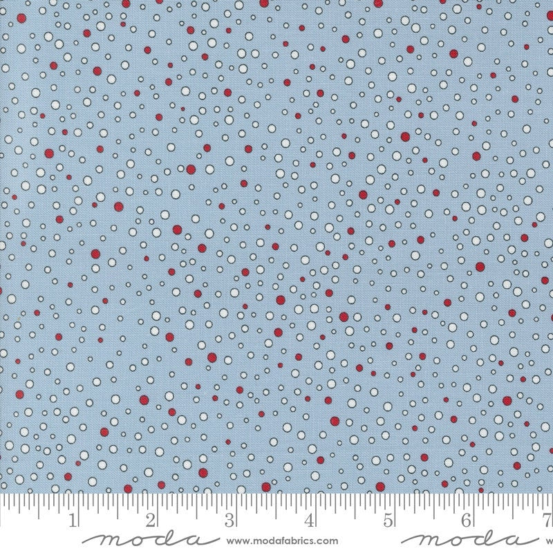 On Dasher Layer Cake, Moda 55660LC, 10" Precut Christmas Xmas Fabric Squares, Low Volume Christmas Layer Cake Fabric, Sweetwater