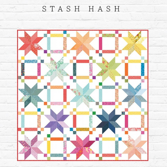 Stash Hash Quilt Pattern, Gigi's Thimble GT740