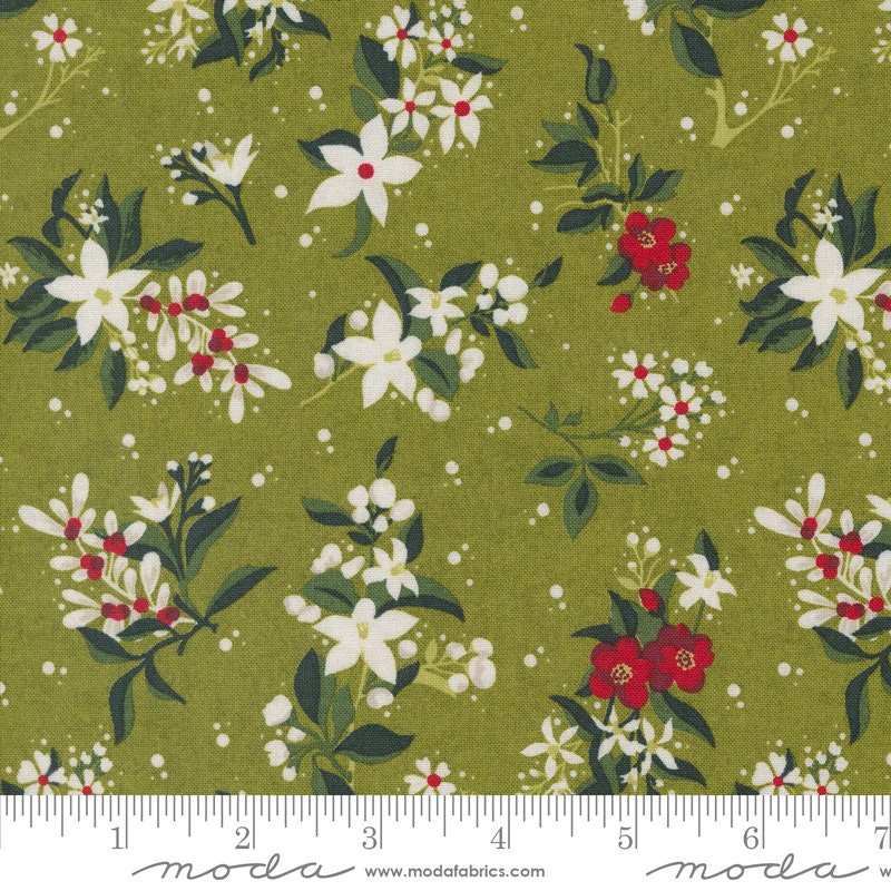 Pine Valley Charm Pack, Moda 30740PP, Christmas Xmas Holiday Charm Pack Fabric, Modern Christmas Fabric, BasicGrey