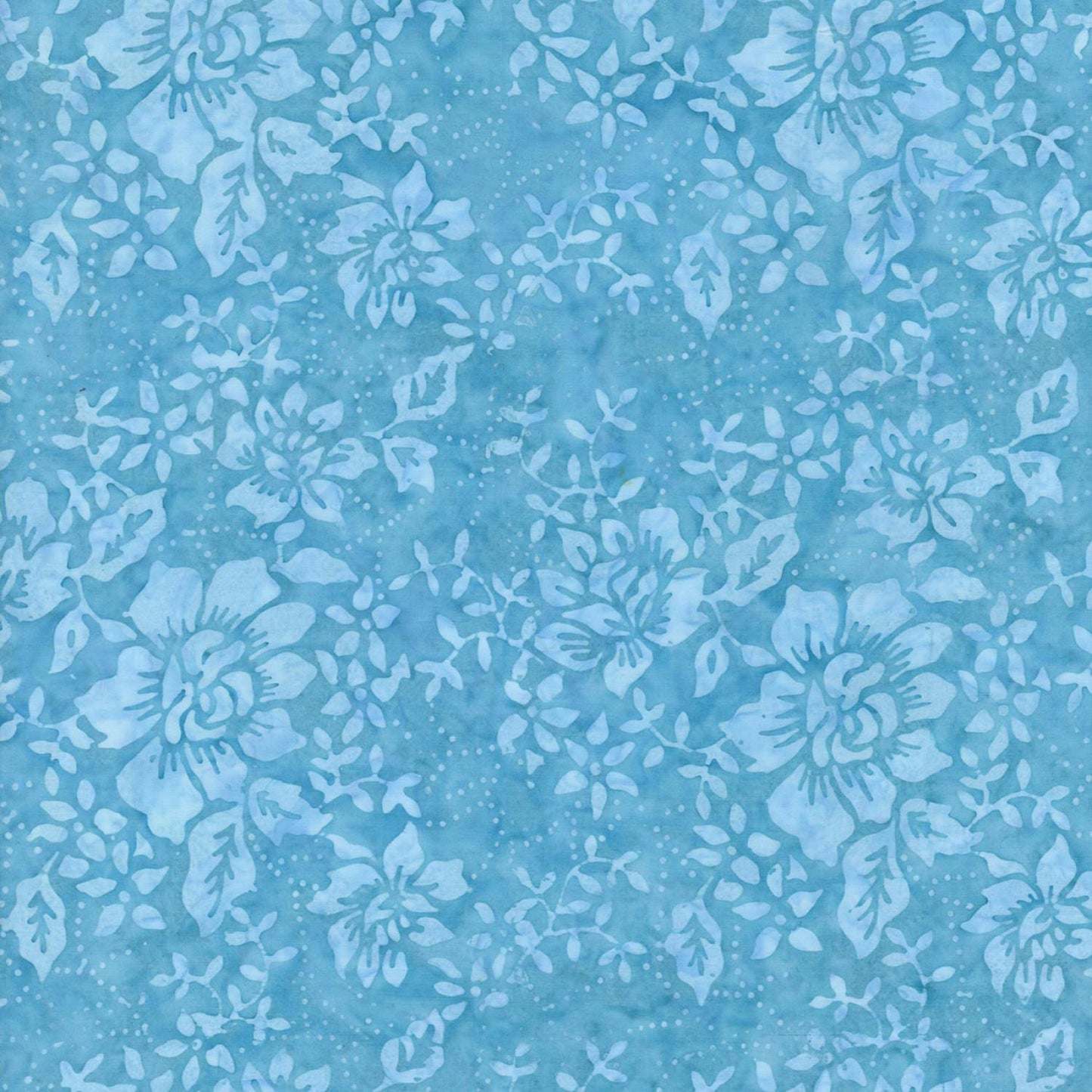 Paradise Batik 5" Squares, Timeless Treasures Treat-Mini42 Paradise, 5" Precut Teal Purple Floral Batik Charm Pack Fabric Squares