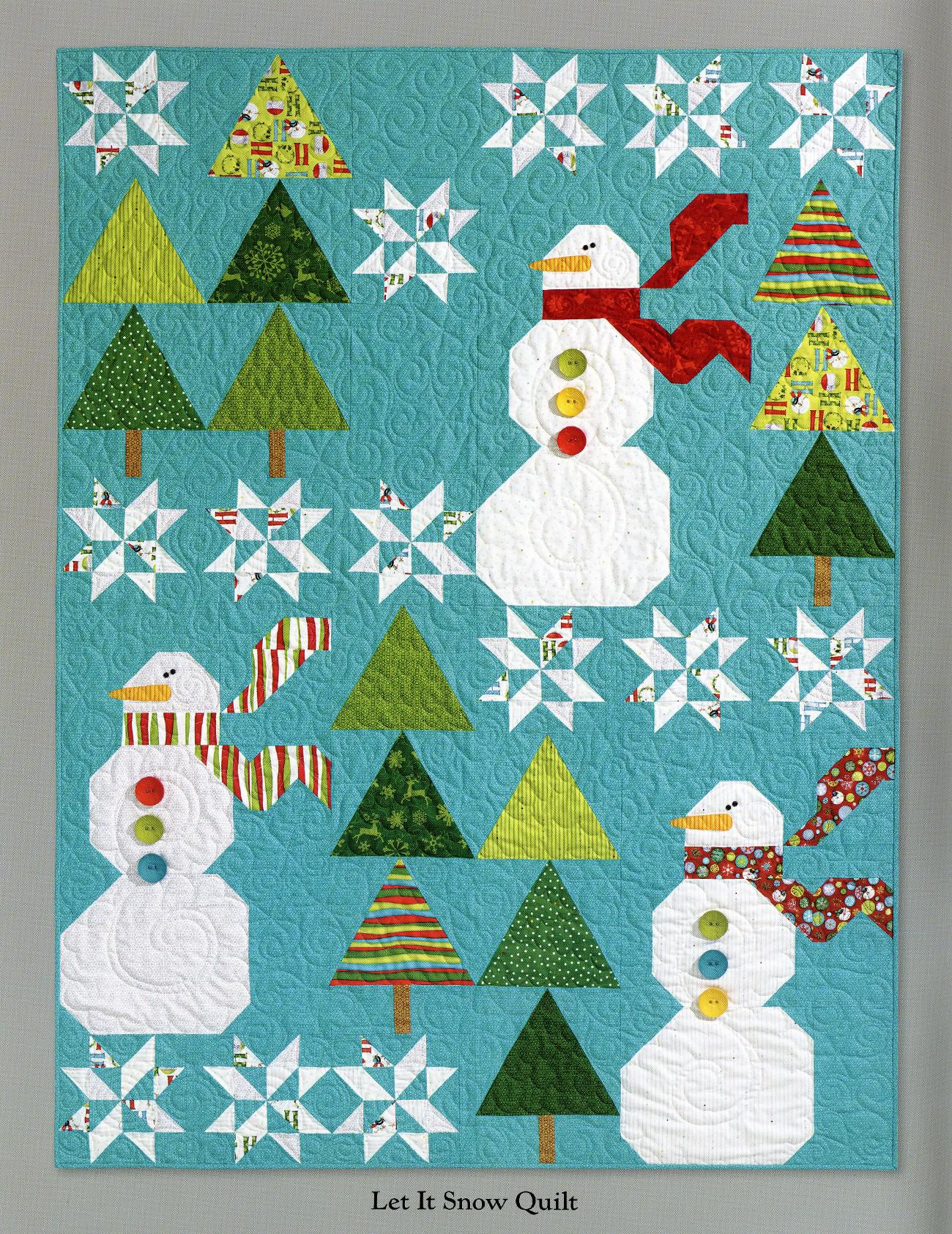 Ho Ho Ho Let it Snow Quilt Pattern Projects Book, Art to Heart ATH548B, Christmas Xmas Sewing and Quilt Projects, Nancy Halvorsen