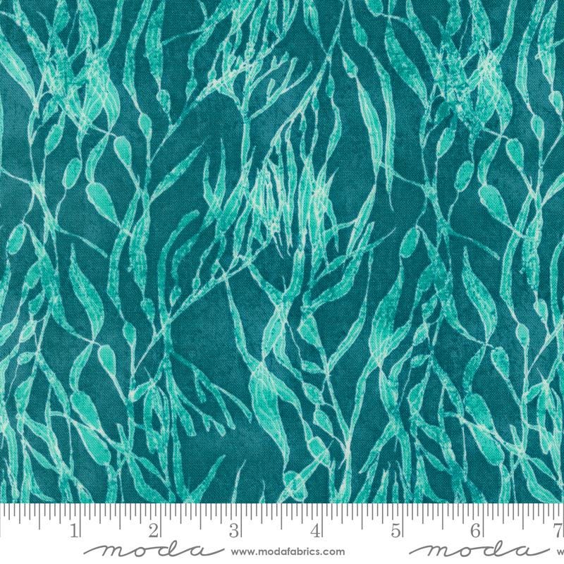 Serena Shores Mini Charm Pack, Moda 48770MC, 2.5" Precut Blue Green Beige Ocean Beach Quilt Fabric Squares, Robin Pickens