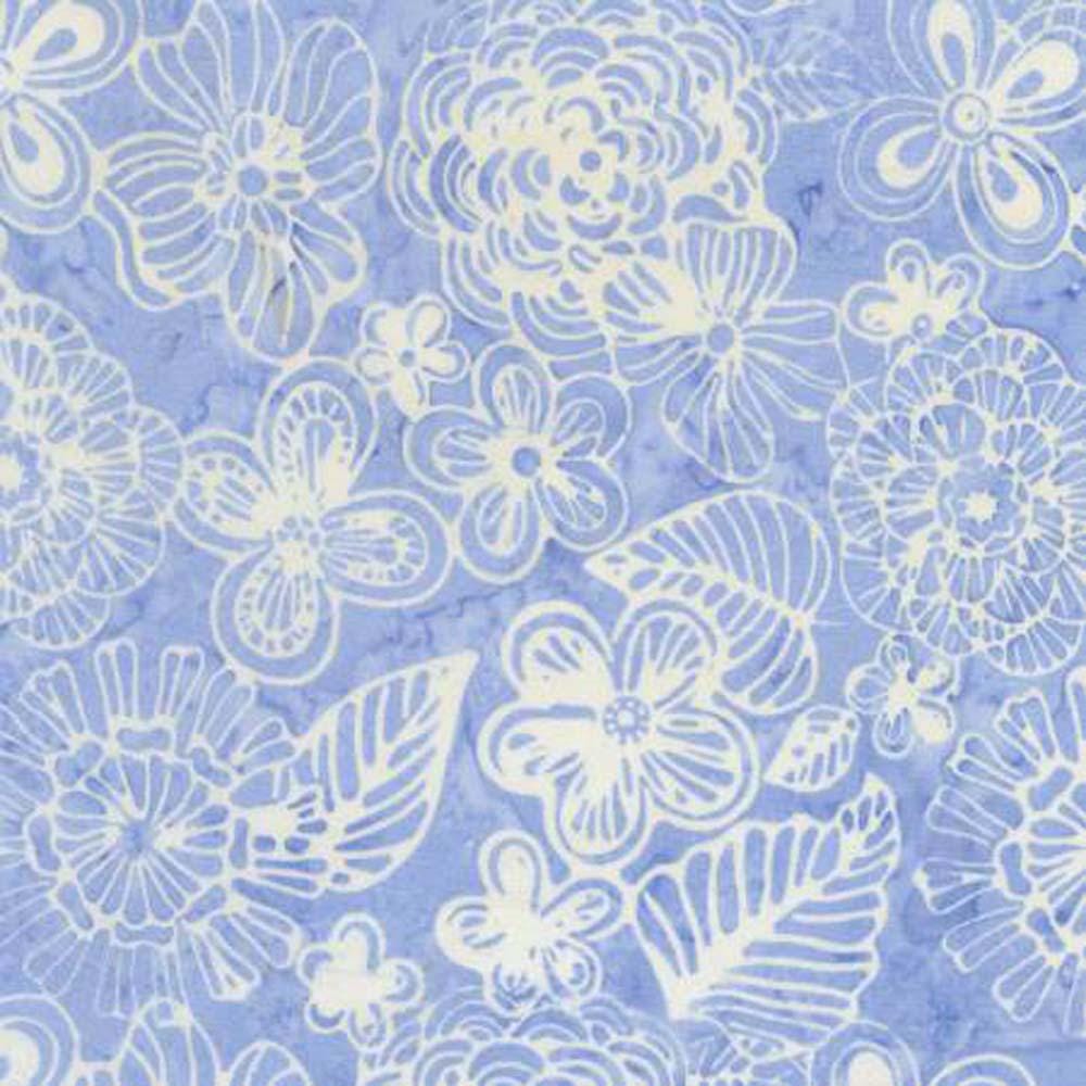 DESTASH Indigo Batik 5" Squares, Timeless Treasures Treat-Mini Indigo, 5" Precut Blue White Batik Charm Pack Fabric Squares