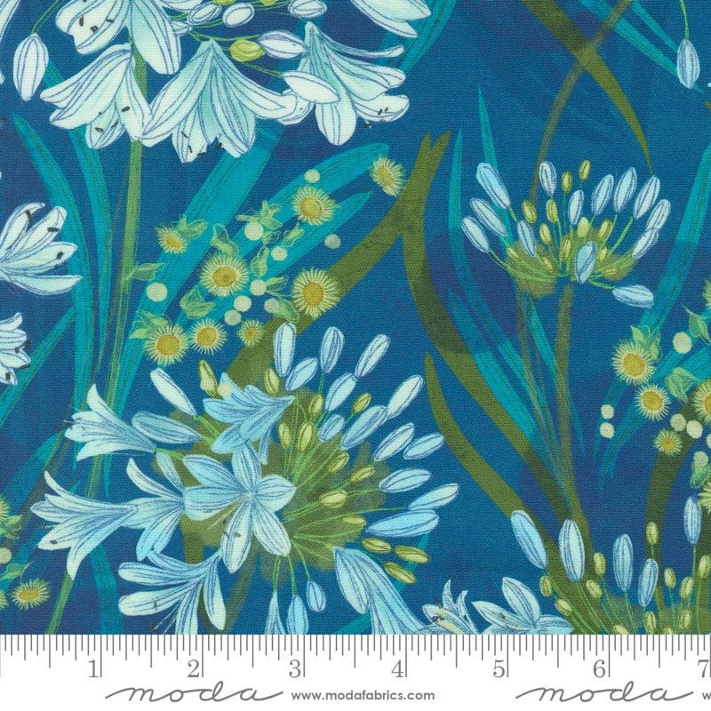 Serena Shores Mini Charm Pack, Moda 48770MC, 2.5" Precut Blue Green Beige Ocean Beach Quilt Fabric Squares, Robin Pickens