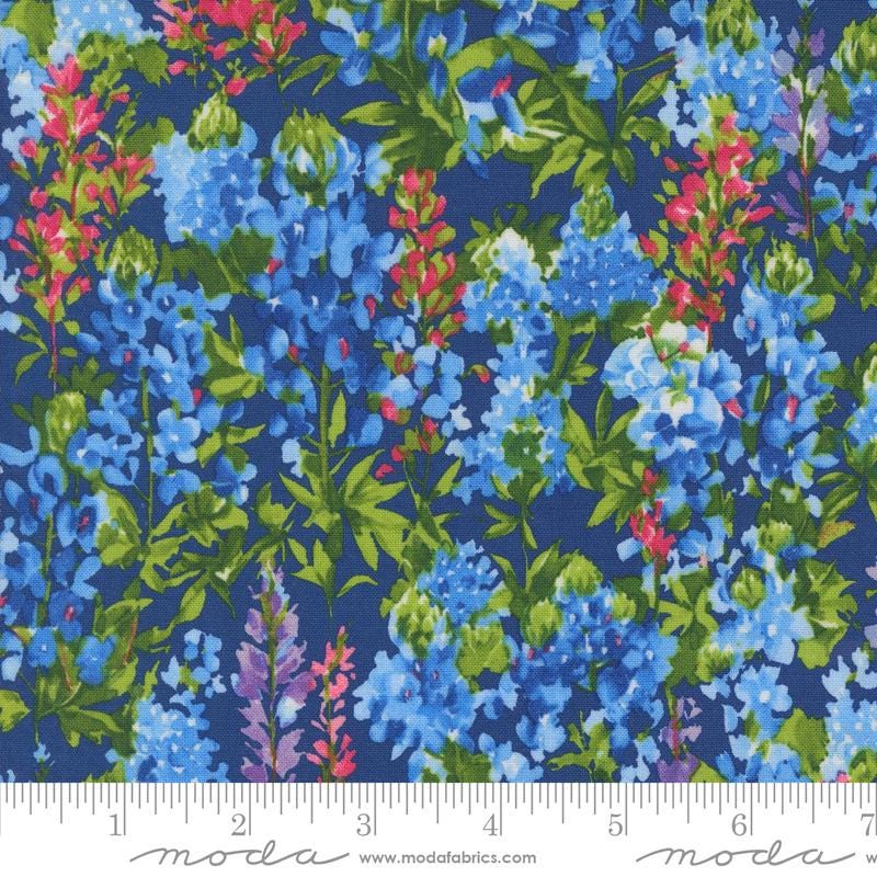 Wildflowers 2024 Charm Pack, Moda 33770PP, 5" Precut Mulricolored Floral Fabric Squares, Moda Designers