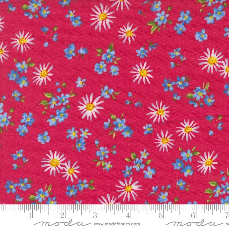 Wildflowers 2024 Charm Pack, Moda 33770PP, 5" Precut Mulricolored Floral Fabric Squares, Moda Designers