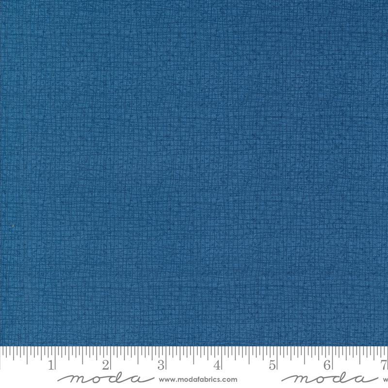 Thatched - Coastal Blue Green Tonal Texture Fabric, Moda 48626 209, Serena Shores Blue Quilting Cotton, By the Yard