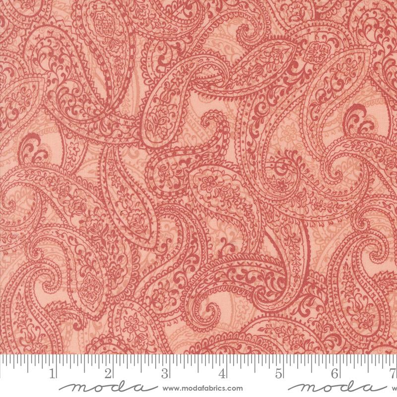 Sandalwood Layer Cake, Moda 44380LC, 10" Precut French Country Floral Fabric Squares,Floral Quilting Fabric, 3 Sisters