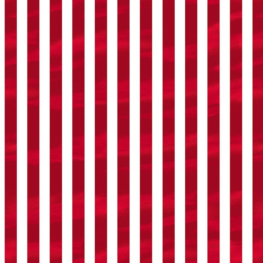 Let Freedom Ring - USA Red White Flag Stripes Fabric, Timeless Treasures USA-CD3191 Red, US Patriotic Flag Stripe Fabric, Qov