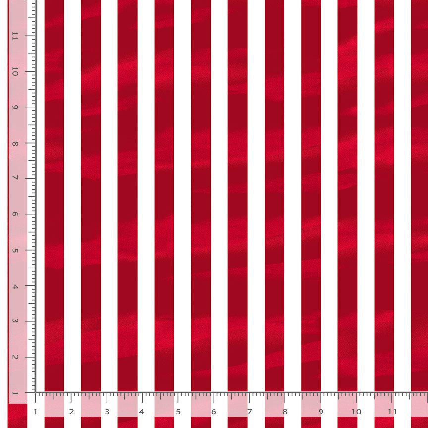 Let Freedom Ring - USA Red White Flag Stripes Fabric, Timeless Treasures USA-CD3191 Red, US Patriotic Flag Stripe Fabric, Qov