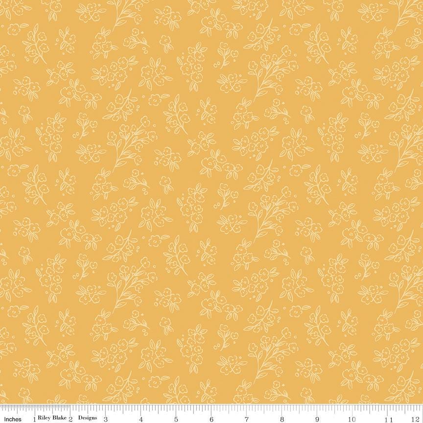 Floral Charms 5" Stacker, Riley Blake 5-15760-42, 5" Precut Spring Floral Fabric Squares Stacker, Kelsey Carlson