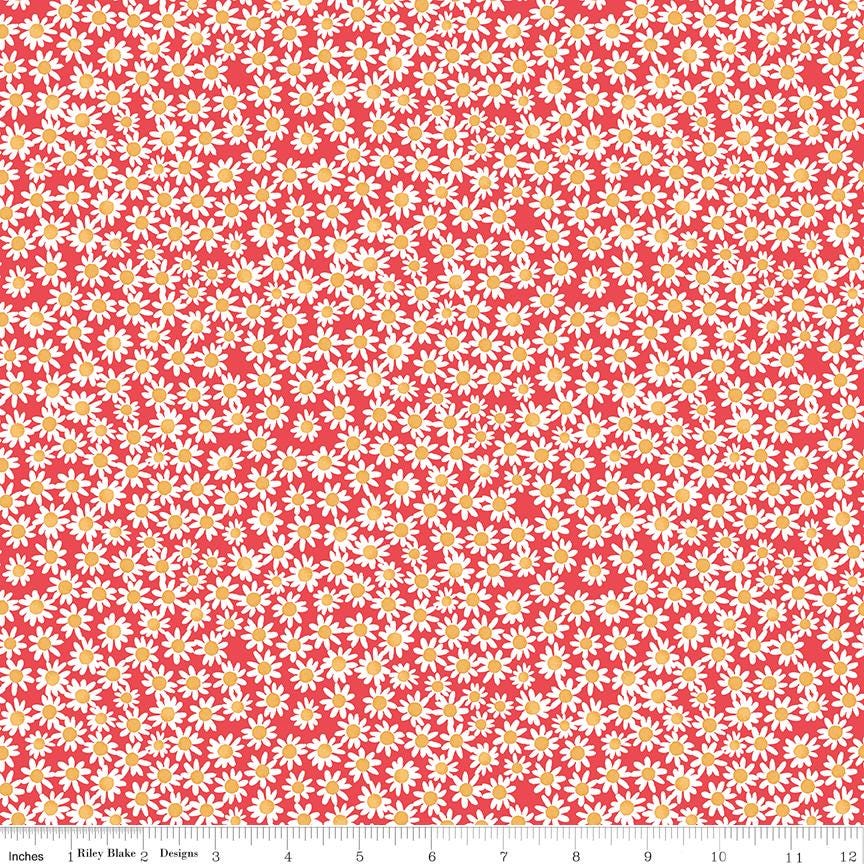Floral Charms 10" Stacker, Riley Blake 10-15760-42, 10" Precut Spring Floral Fabric Squares Stacker, Kelsey Carlson