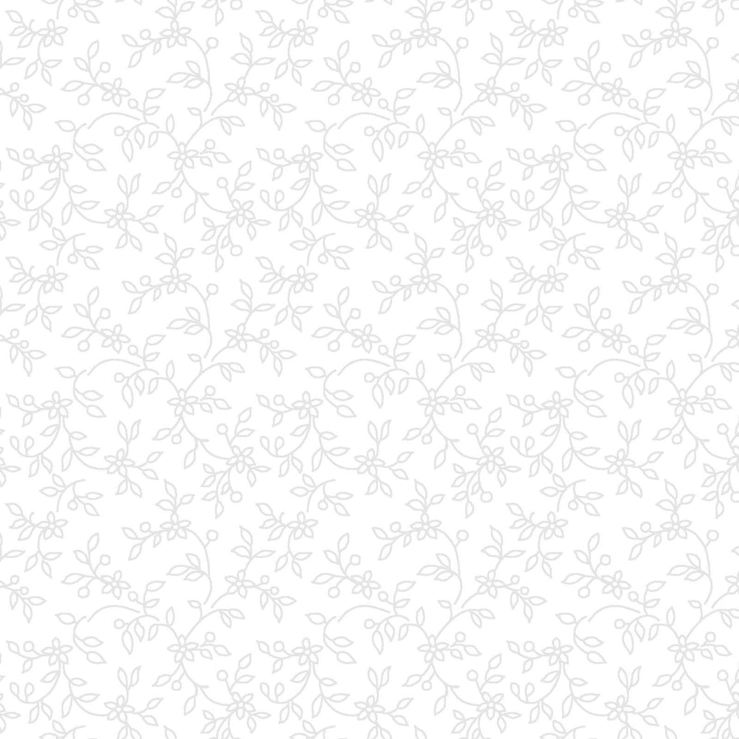 Solitaire Ultra White 16 Fat Quarters Bundle, Maywood Studio FQ-MASSOLT-UW, 18" x 22" Precut White on White Neutral Fat Quarters Fabric