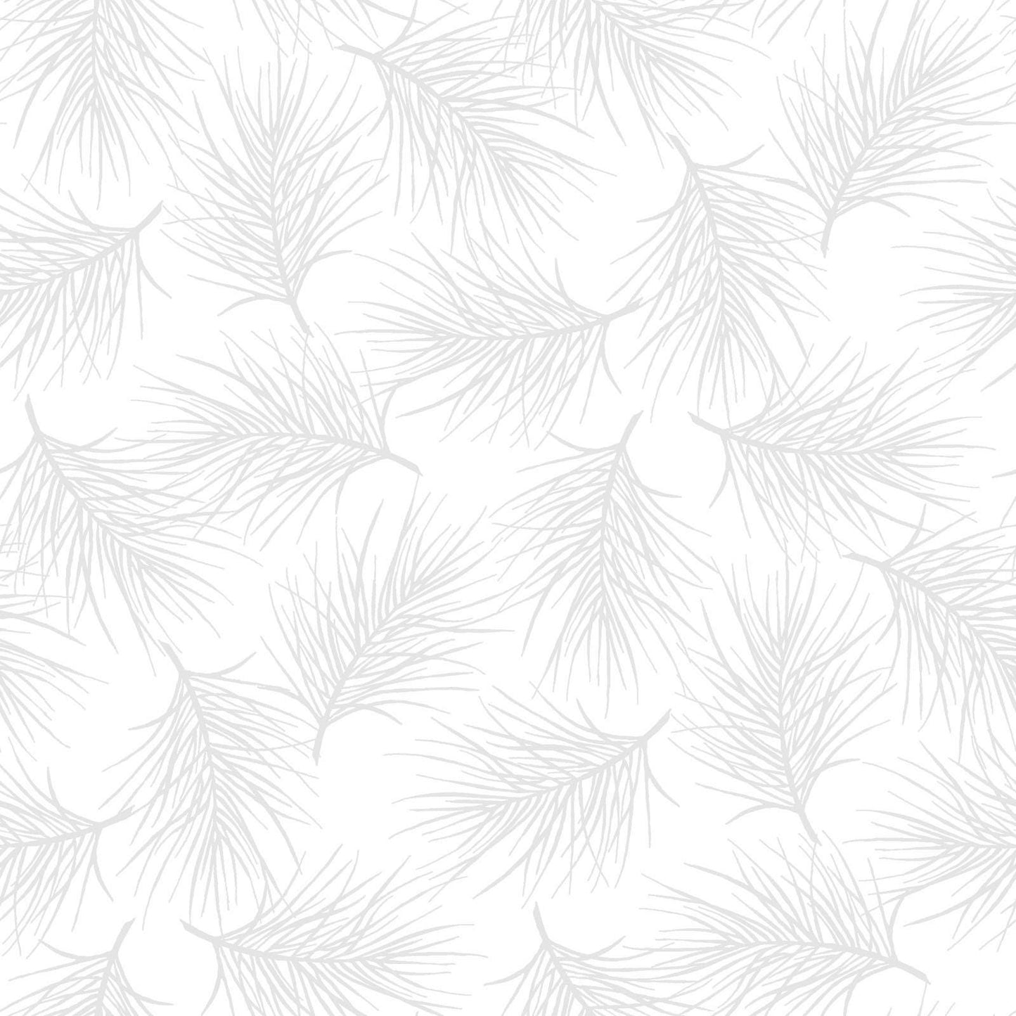 Solitaire Ultra White 16 Fat Quarters Bundle, Maywood Studio FQ-MASSOLT-UW, 18" x 22" Precut White on White Neutral Fat Quarters Fabric