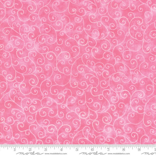 Marbles Swirl - Pink Sherbet Tonal Blender Fabric, Moda 9908 18, Pink Tonal Texture Blender Cotton Fabric, By the Yard