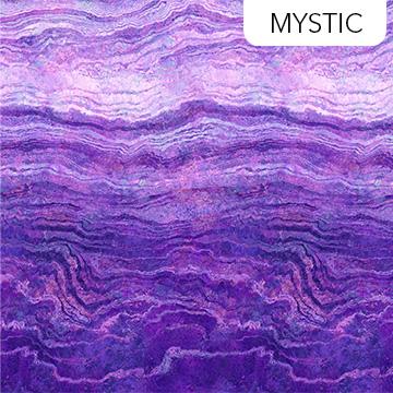 Stonehenge Gradations Ombre II - Purple Lavender Ombre Fabric, Northcott DP27235-88 Mystic, Digital Print Ombre Stripe Fabric, By the Yard