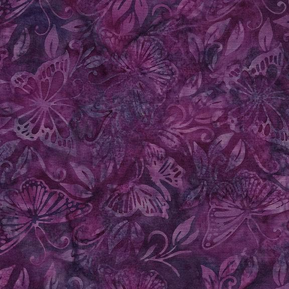 Flutter Fly Stack, Island Batik, 10" Precut Teal Pink Yellow Purple Batik Layer Cake Fabric Squares