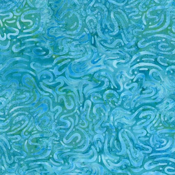 Aurora Stack, Island Batik, 10" Precut Purple Green Turquoise Blue Batik Layer Cake Fabric Squares