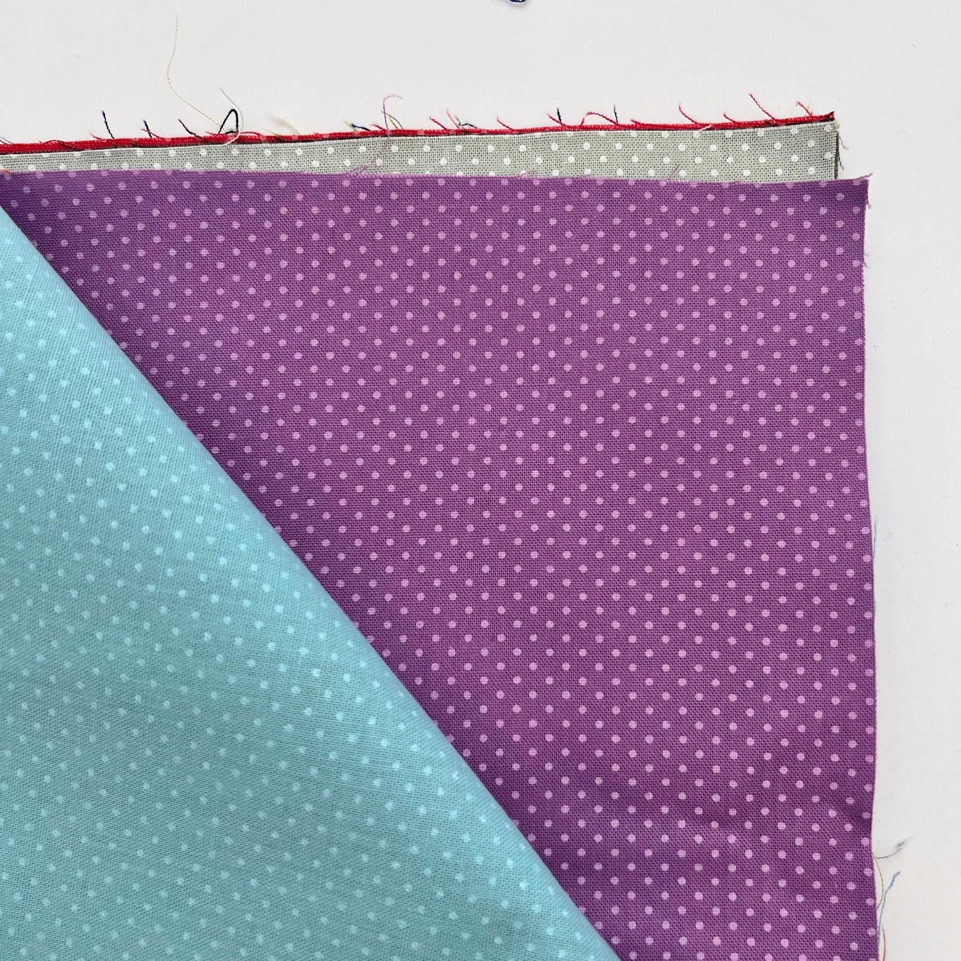 DESTASH Classic Dots Junior 10" Stack, Kit Id 4788, 10" Precut Multicolored Polka Dot Layer Cake Fabric Squares