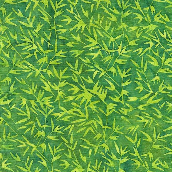 Petal Poetry Stack, Island Batik, 10" Precut Green Purple Blue Batik Layer Cake Fabric Squares
