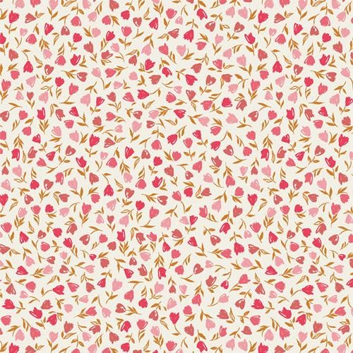 Bloomcore 10" Squares, Art Gallery Fabrics 10WBLC, 10" Precut Yellow Pink Blue Floral Fabric Squares, AGF Studios