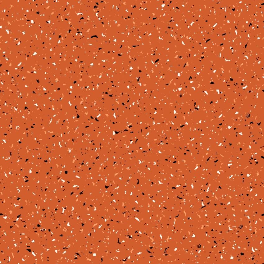 Goth Gardens - Rust Orange Blender Fabric, Maywood Studio MAS10856-O, Orange Halloween Blender Background Fabric, By the Yard