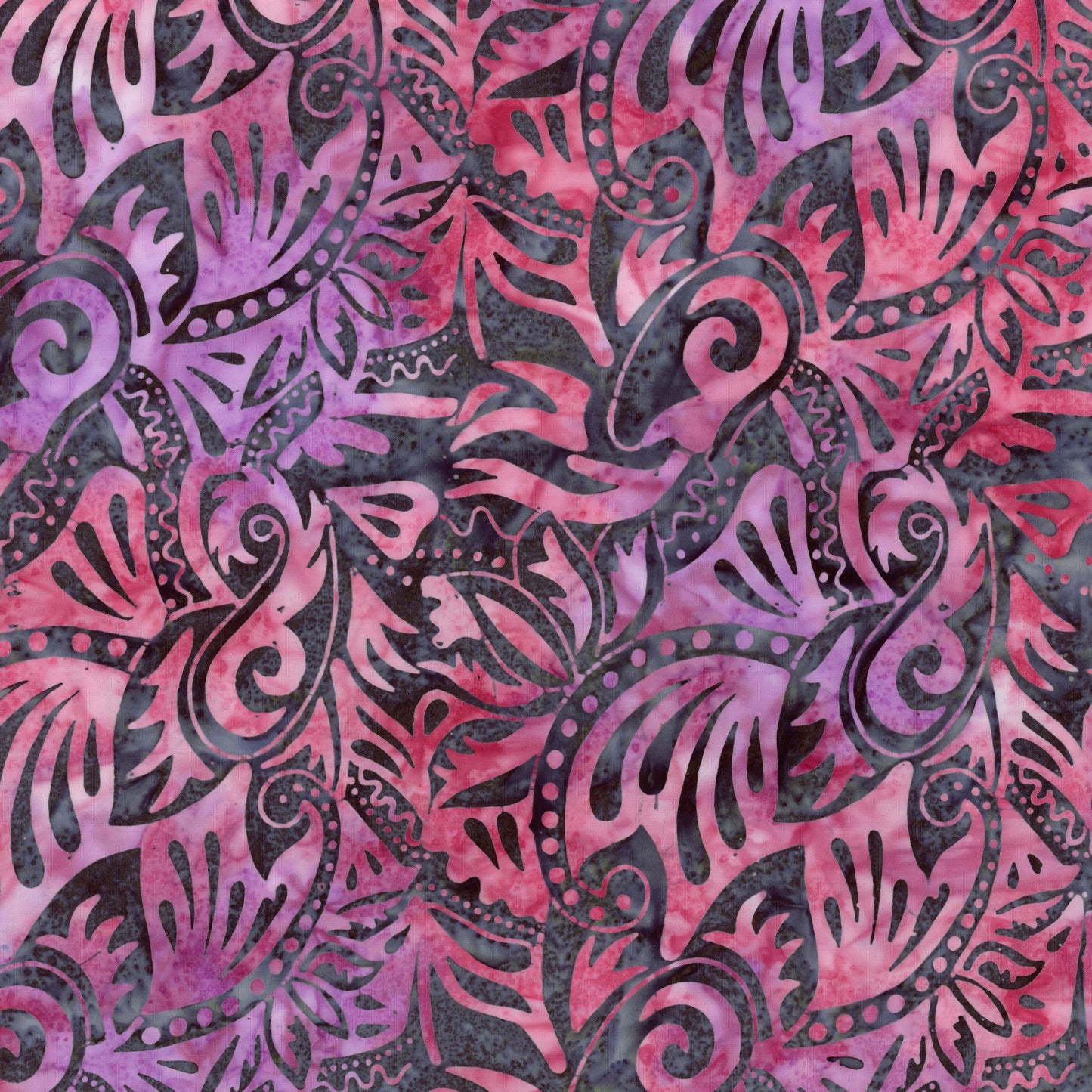 Expressions Batiks - Garden Fresh 5" Stacker, Riley Blake 5-23416-42, 5" Precut Floral Batik Fabric Squares