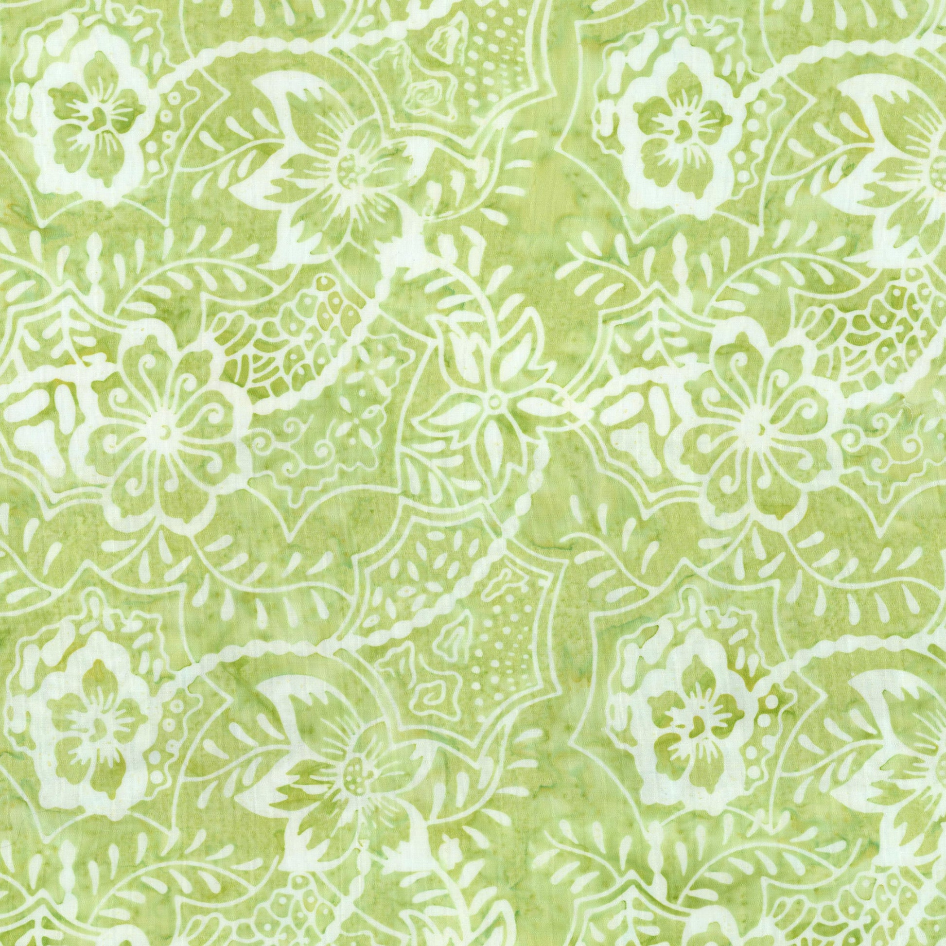 Expressions Batiks - Garden Fresh 5" Stacker, Riley Blake 5-23416-42, 5" Precut Floral Batik Fabric Squares
