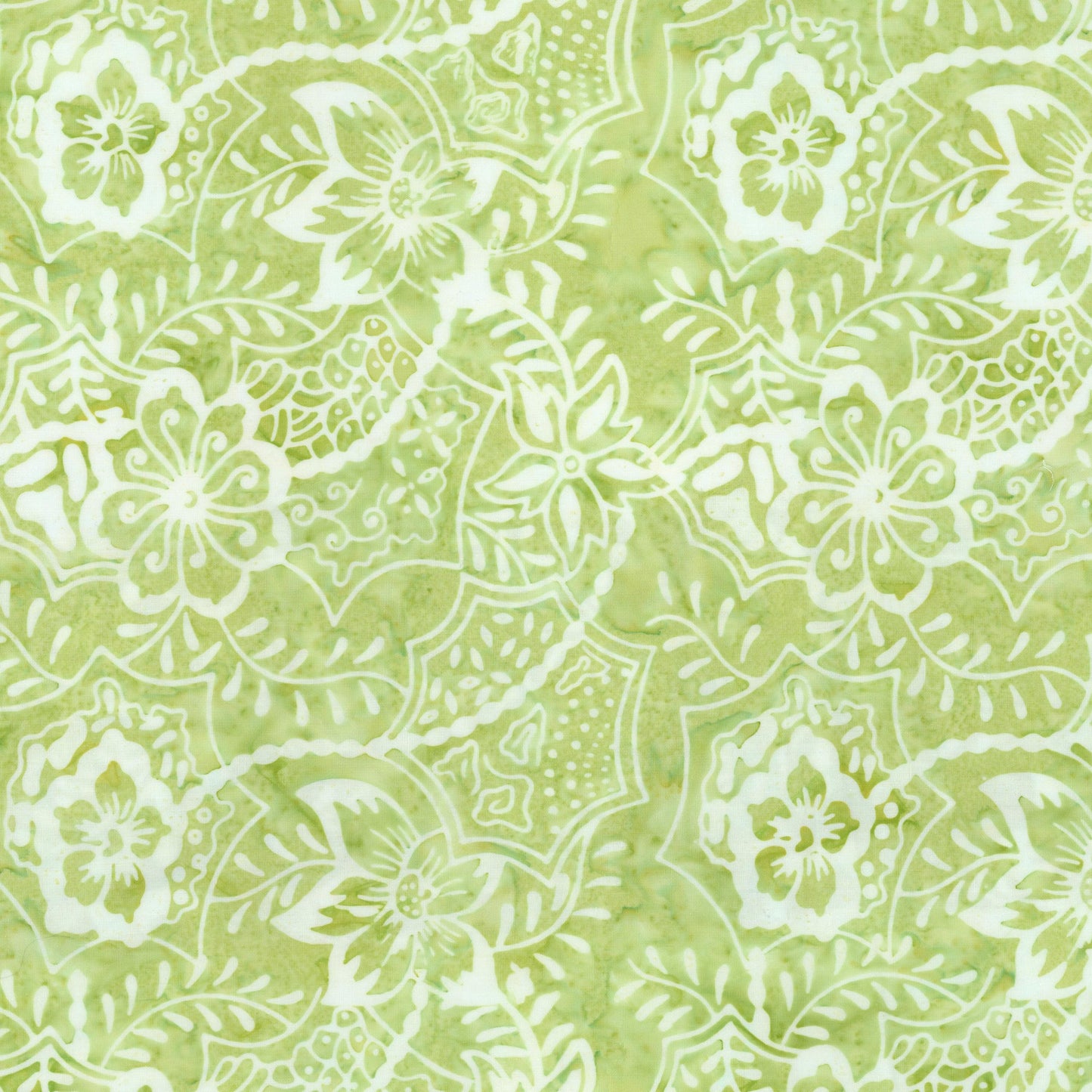 Expressions Batiks - Garden Fresh 10" Stacker, Riley Blake 10-23416-42, 5" Precut Floral Batik Fabric Squares