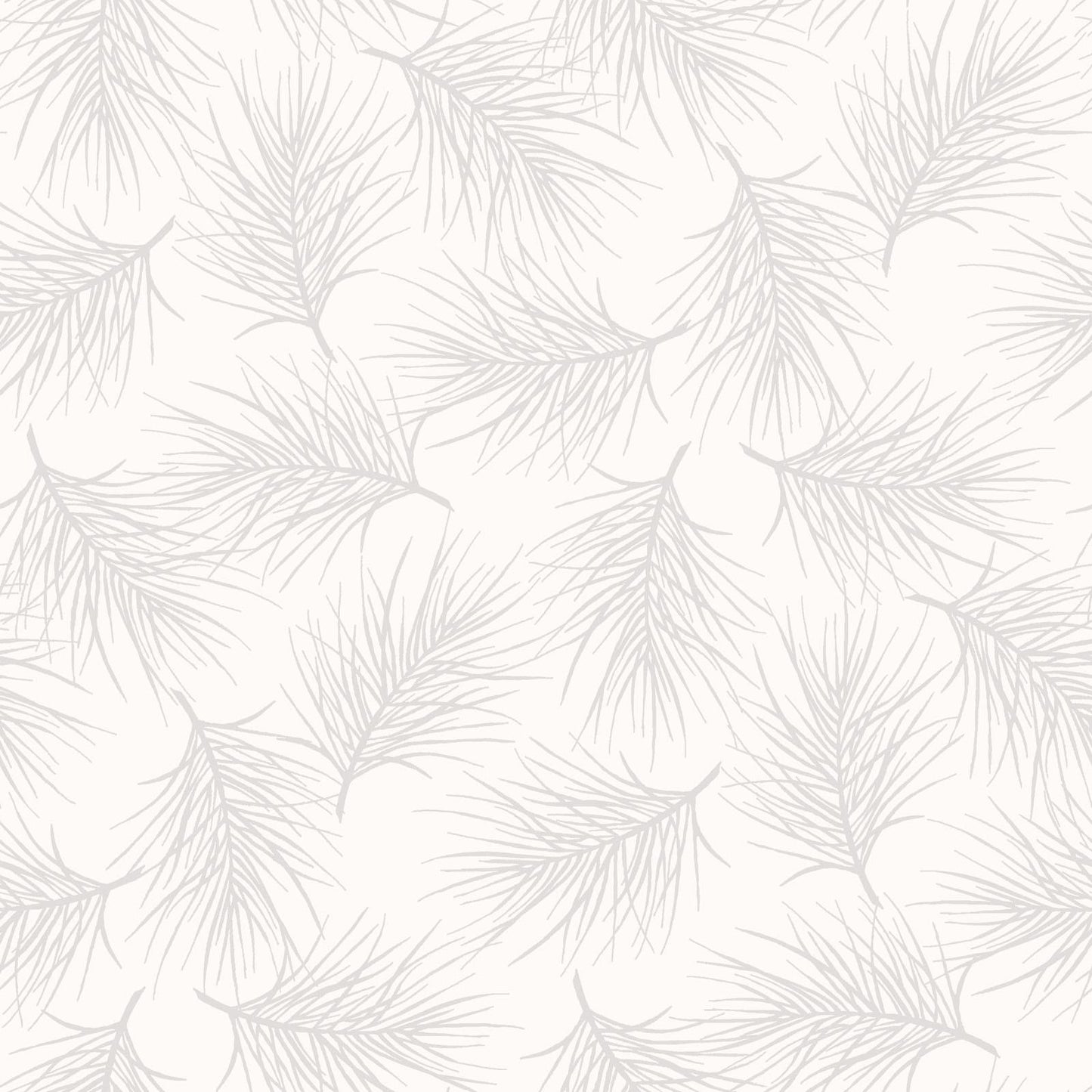 Solitaire Soft White 16 Fat Quarters Bundle, Maywood Studio FQ-MASSOLT-SW, 18" x 22" Precut White on White Neutral Fat Quarters Fabric
