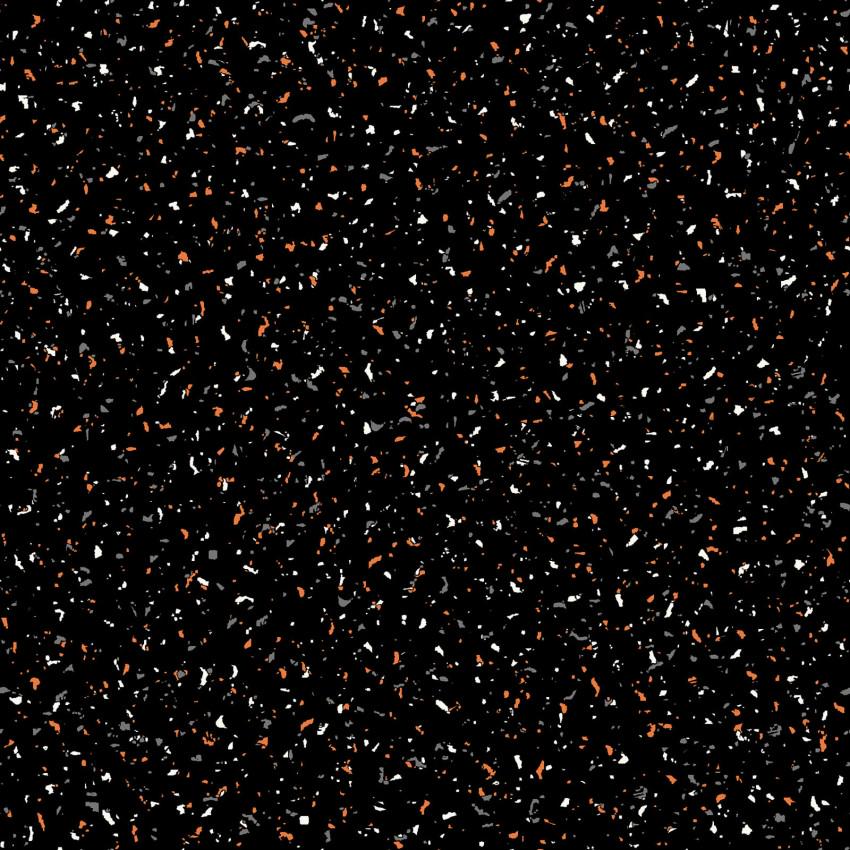Goth Gardens - Black Orange Blender Fabric, Maywood Studio MAS10856-J, Black Halloween Blender Background Fabric, By the Yard