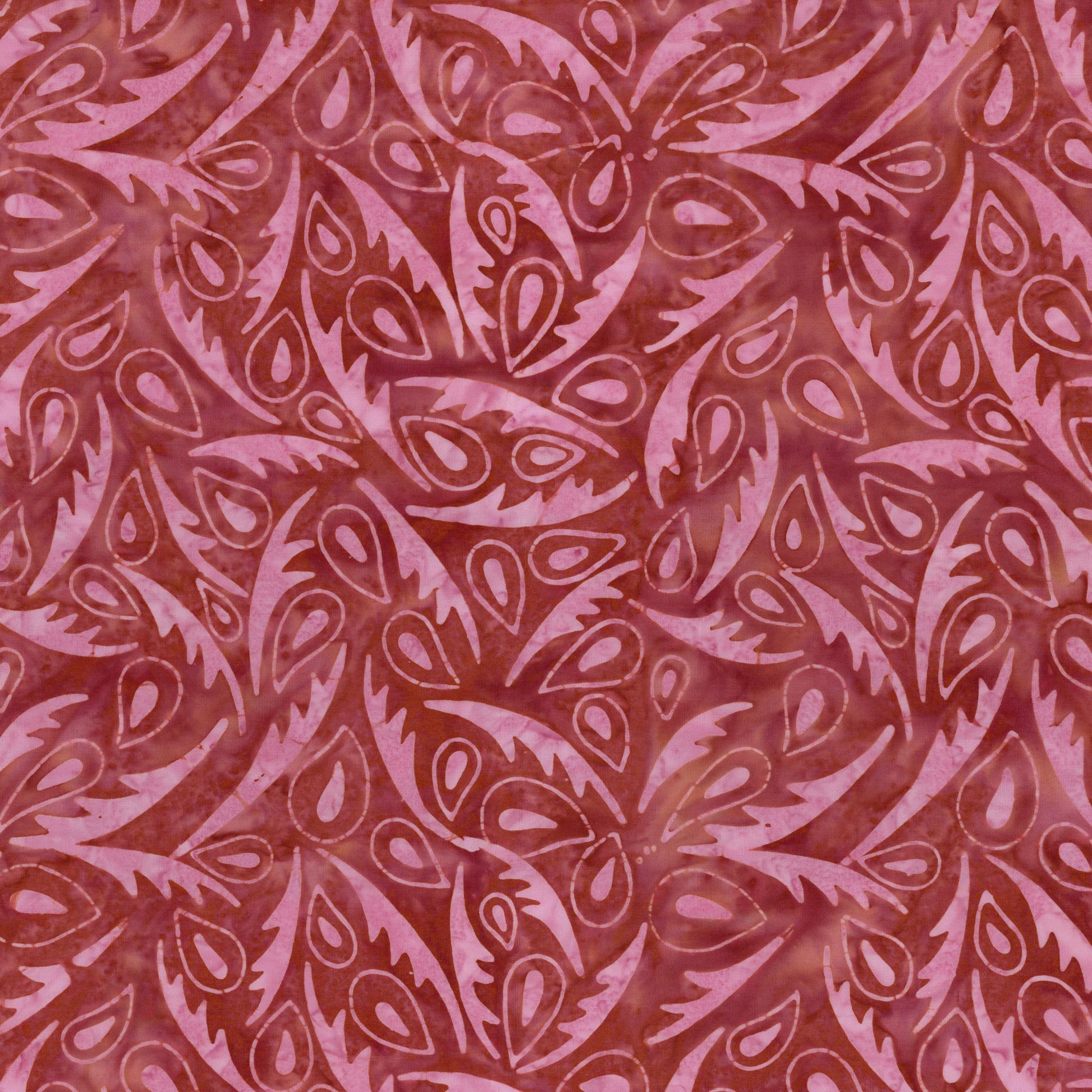 Expressions Batiks - Garden Fresh Rolie Polie, Riley Blake RP-23416-40, 2.5" Precut Teal Green Purple Orange Floral Batik Fabric Strips