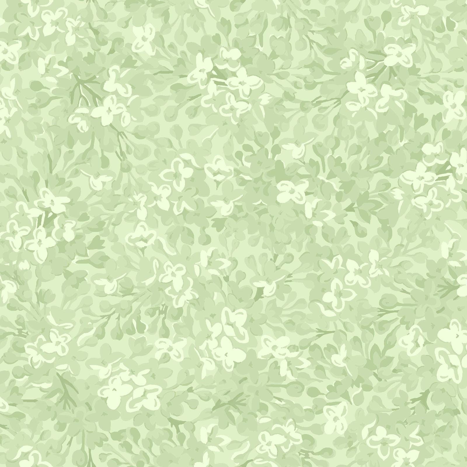 Lilac Lane 2.5" Strips, Maywood Studio ST-MASLILA, 2.5" Precut Green Purple Lilacs Floral Fabric Strip Roll, Floral Fabric Jelly Roll