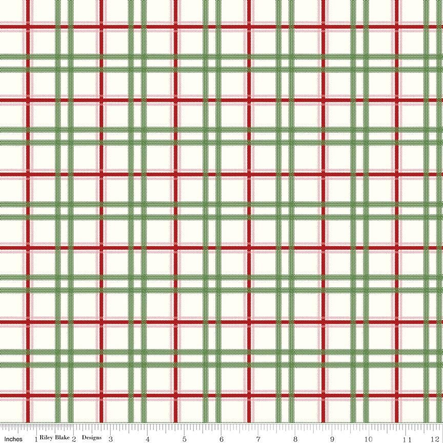Mistletoe and Holly 2.5" Rolie Polie, Riley Blake RP-16400-40, 2.5" Precut Red Green Christmas Fabric Strips, Beverly McCullough