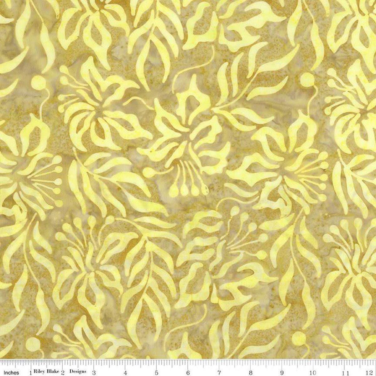 Expressions Batiks Carnival Glass 5" Stacker, Riley Blake 5-23366-42, 5" Precut Blue Red Green Gold Batik Fabric Squares