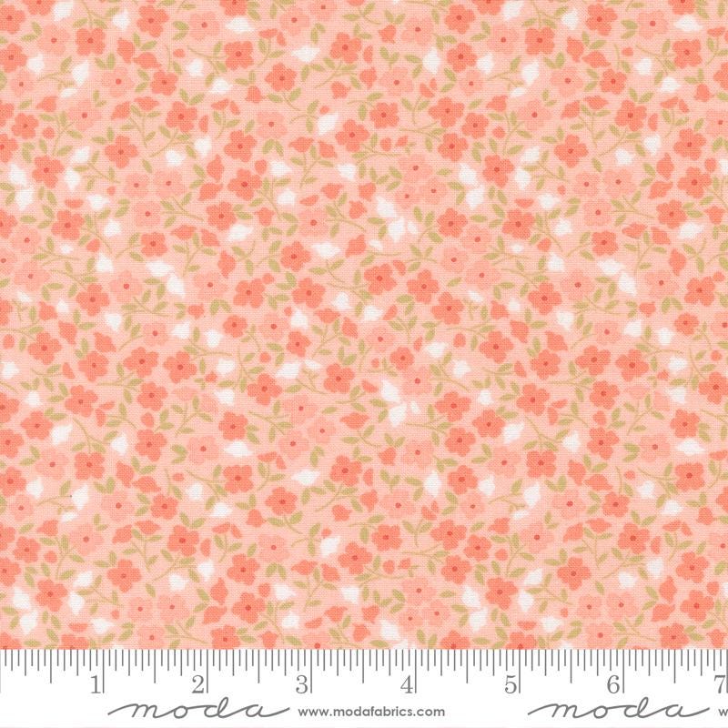 Sunbonnet Charm Pack, Moda 31760PP, 5" Precut Pink Green Blue Floral Charm Pack Fabric Squares, My Sew Quilty Life, Briggs