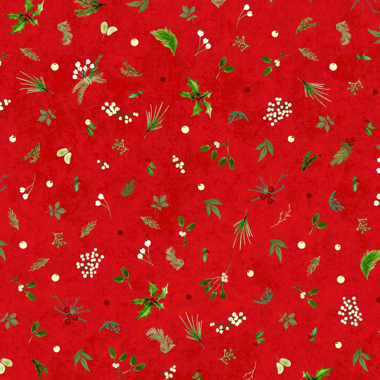 Winter Wreaths 5" Charm Squares, Maywood Studio CP-MASWIWR, 5" Precut Rustic Christmas Xmas Quilt Fabric Squares