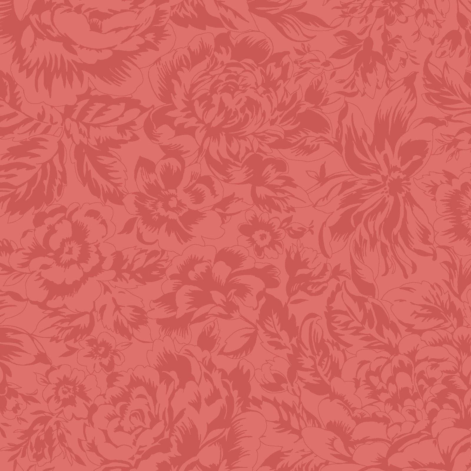 La Fleur FLANNEL 10" Squares, SQ-MASLAFF, Precut 10" Red Green Teal Yellow Floral Flannel Fabric Squares, Maywood Studio
