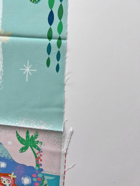OOPS Offcut Forever Neverland 24" Fabric Panel, Riley Blake PD15907-PANEL B, Digitally Printed Peter Pan In Neverland Fabric Panel, Howarth