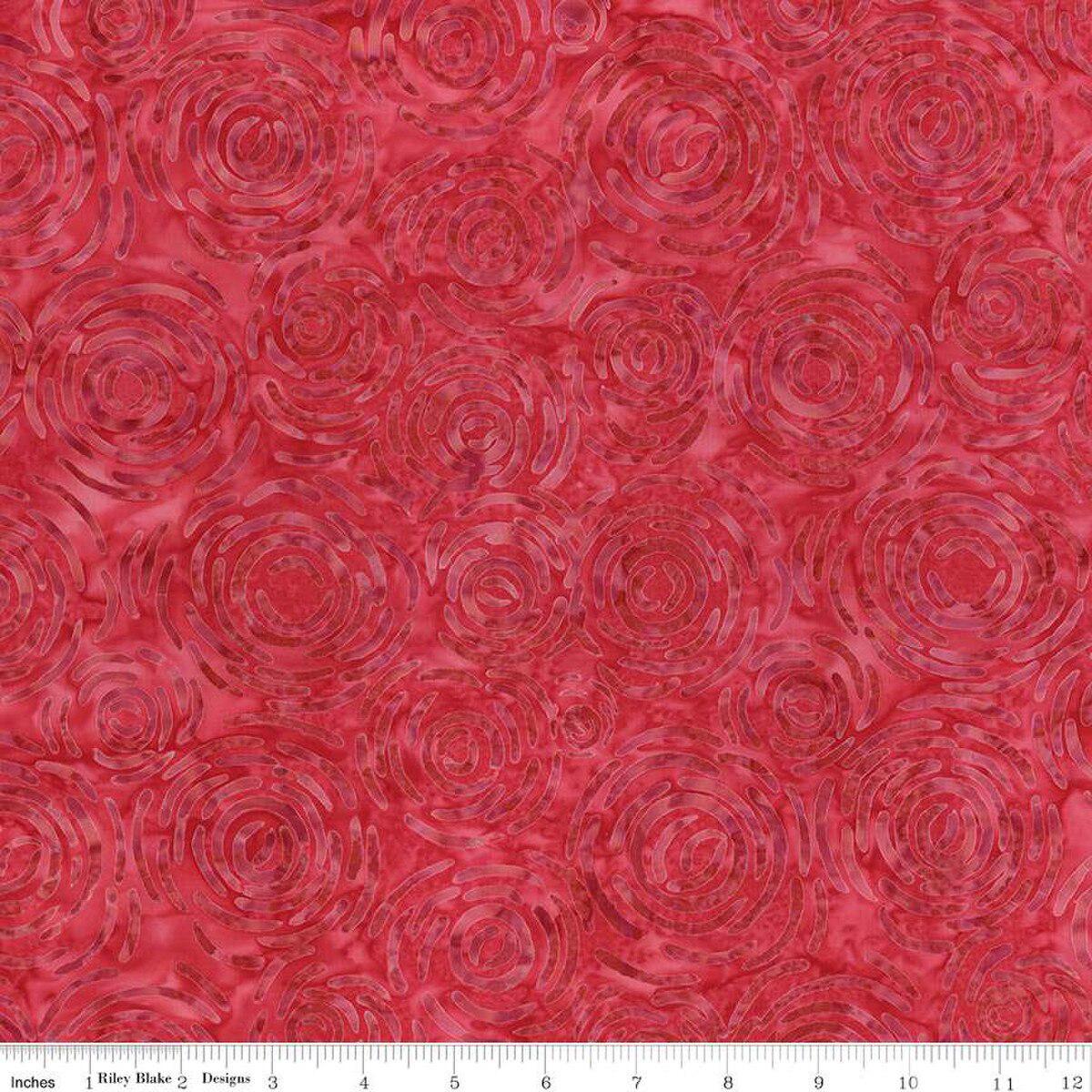 Expressions Batiks Carnival Glass 5" Stacker, Riley Blake 5-23366-42, 5" Precut Blue Red Green Gold Batik Fabric Squares