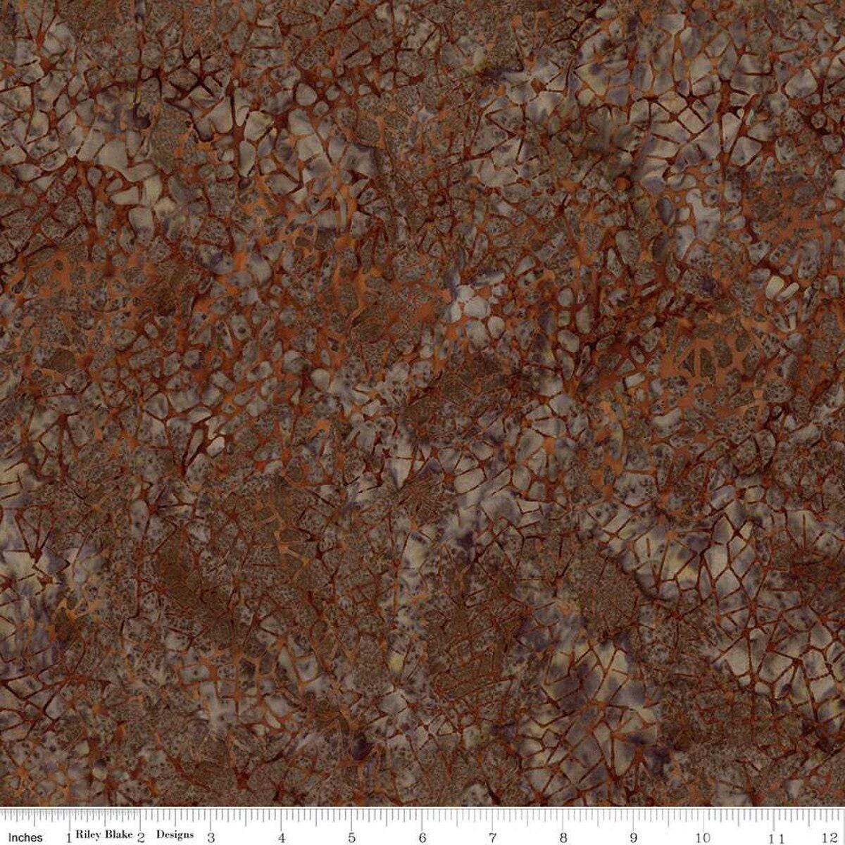 Expressions Batik Kalinda 5" Stacker, Riley Blake 5-23487-42, 10" Precut Tropical Floral Batik Fabric Squares