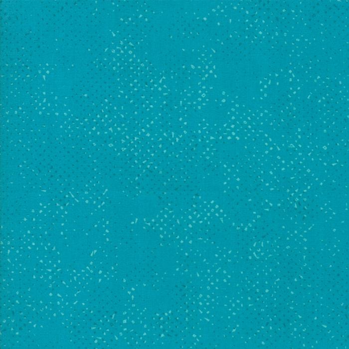 Turquoise Tonal Fabric, Moda 1660 44 Turquoise, Spotted Turquoise Tonal Texture Blender Fabric, Zen Chic, By the Yard