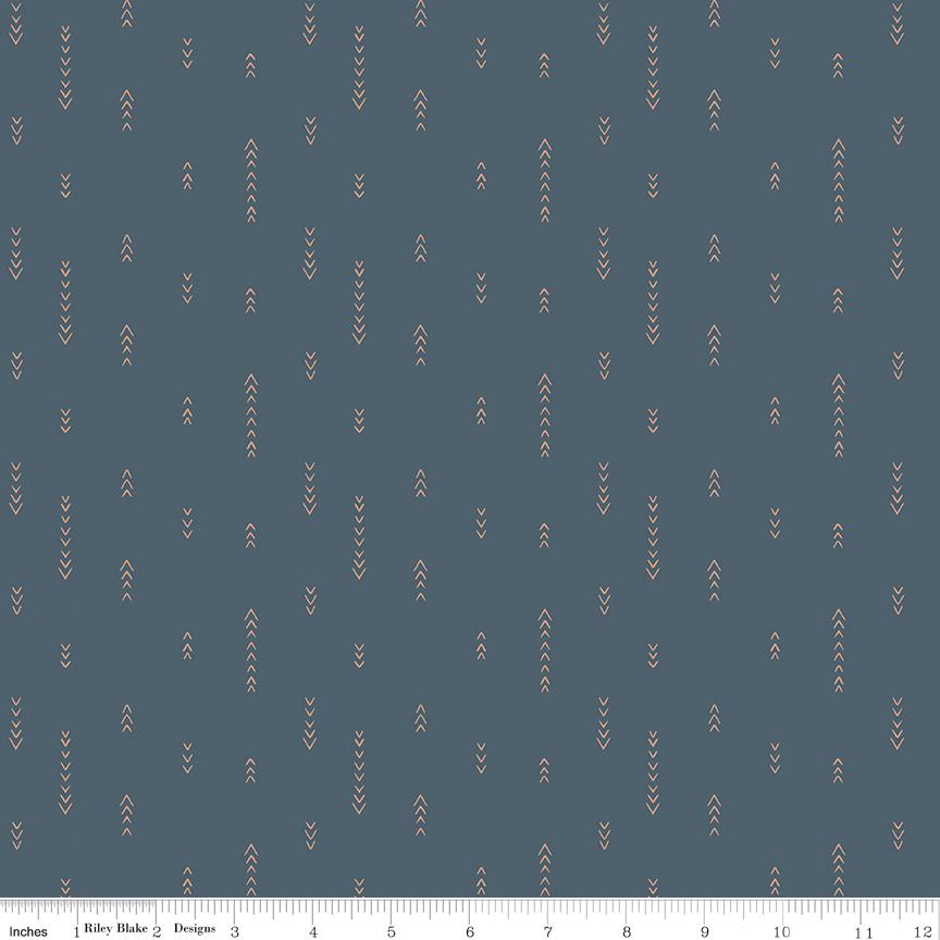 Olive Grove Rolie Polie, Riley Blake RP-16630-40, 2.5" Precut Autumn Fall Burgundy Blue Pink Green Floral Fabric Strip Roll