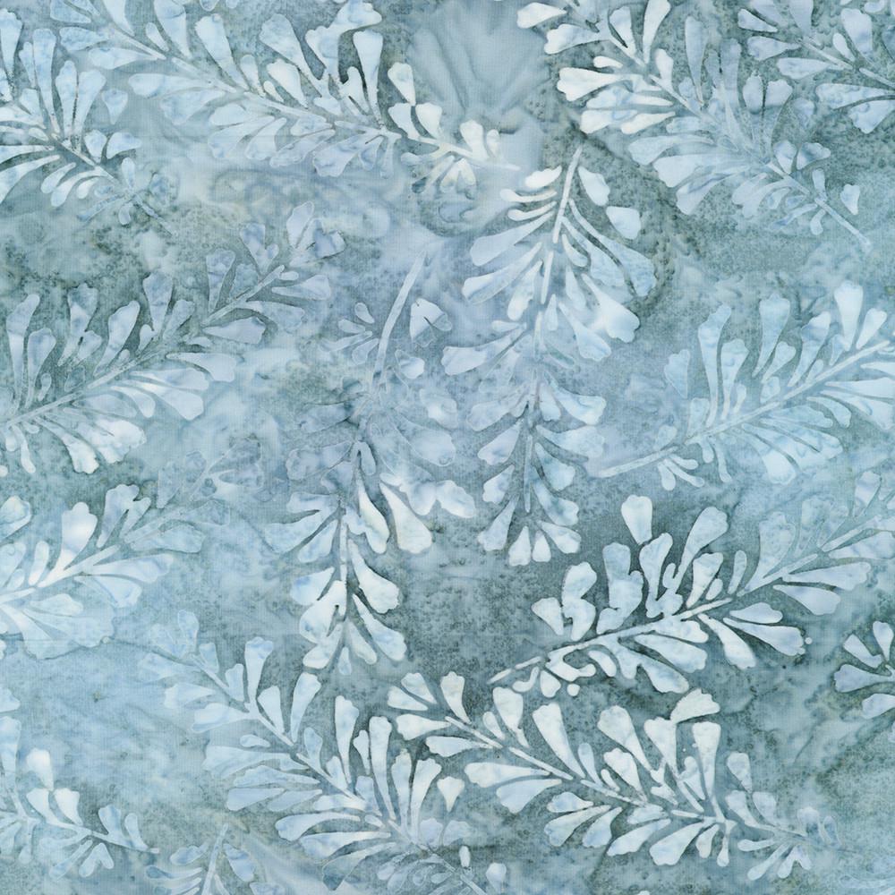 Artisan Batiks - Morning Mist 2025 2.5" Roll Up, RU-1332-40, Blue Green Beige Pastel Batik Jelly Roll Precut Fabric Strips, Robert Kaufman