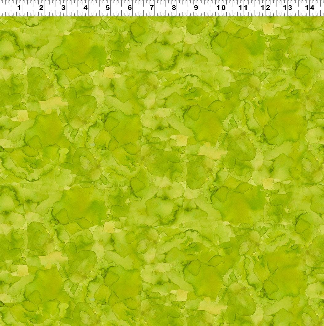 Lily Pond 20 Fat Quarter Bundle, Clothworks FQ0524, Water Lilies Koi Fish Dragonflies Pink Blue Green Floral Fabric