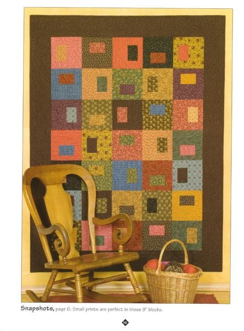 Happy Hour Quilt Pattern Book, Atkinson ATK605, Beginner Friendly Tote Bag Pillow Cover Table Runner Quilts Project Book