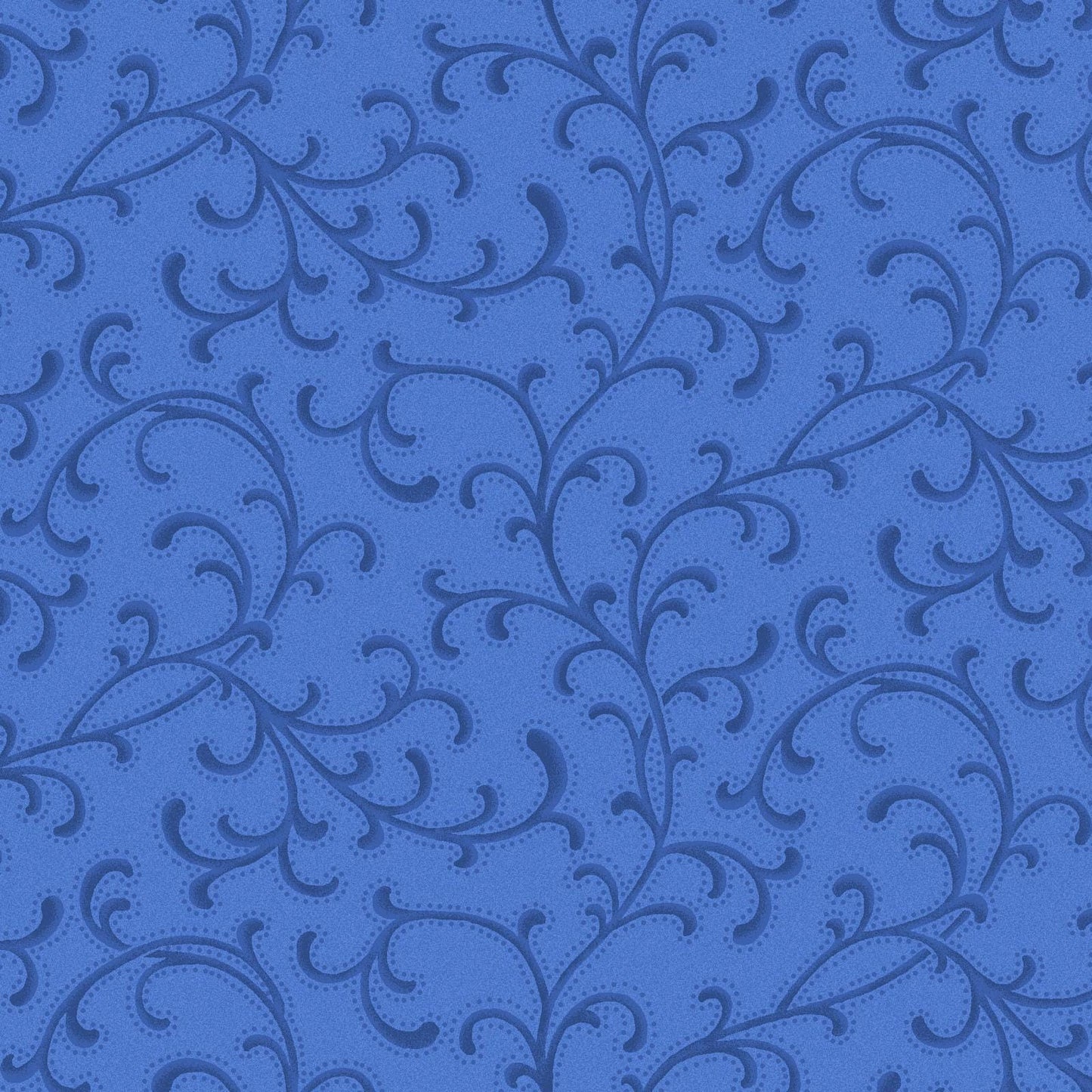 Blue Belle 2.5" Strips, Maywood Studio ST-MASBLBE, 2.5" Precut Blue White Floral Fabric Strips, Floral Fabric Strip Roll