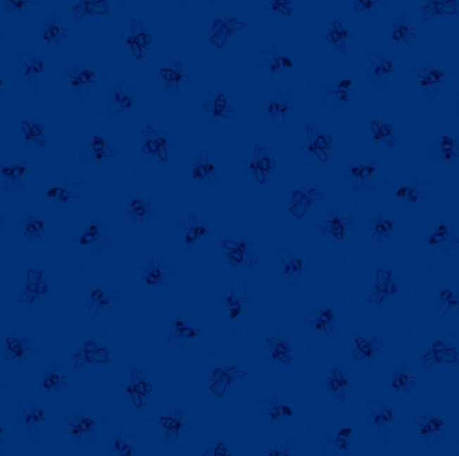 Amalfi Coast 5" Stamp, White Owl AMALFICOAST-05, 5" Precut Blue White Floral Birds Bees Charm Pack Fabric Squares, Susan Winget