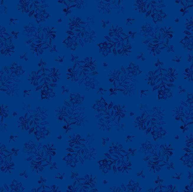 Amalfi Coast 5" Stamp, White Owl AMALFICOAST-05, 5" Precut Blue White Floral Birds Bees Charm Pack Fabric Squares, Susan Winget